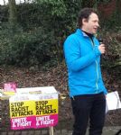 Vigil for Philips Park Jewish Cemetery Whitefield